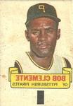 1966 Topps - Rub-Offs #NNO Bob Clemente