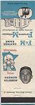 1961 Farmers & Mechanics Savings Bank of Minneapolis Minnesota Twins Matchbooks #NNO Harmon Killebrew