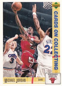 1991-92 Upper Deck Italian #178 Michael Jordan - VAR: Hologram on back is 1992 style (Diamond logo)