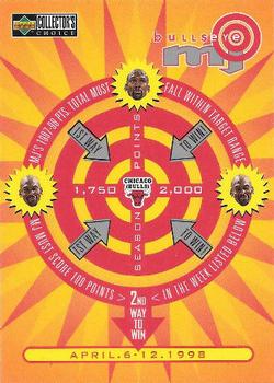 1997-98 Collector's Choice - MJ BULLSeye #B22 Michael Jordan - 1,750-2,000 or April 6-12 (L)