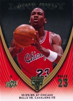 2008-09 Upper Deck Michael Jordan Legacy Collection #83 Michael Jordan - Game 83