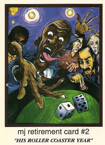 1993 First Amendment Publishing Skinnies #119 Jordan Retires
