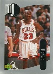 1998 Upper Deck Michael Jordan Stickers #55 Michael Jordan