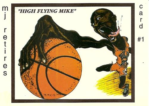 1993 First Amendment Publishing Skinnies #120 Jordan Retires