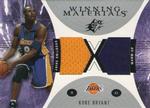 2003-04 SPx - Winning Materials #WM41 Kobe Bryant SP
