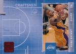 2010-11 Donruss - Craftsmen Die Cuts Ruby #1 Kobe Bryant SN25