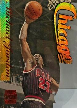 1996-97 Stadium Club - Member's Only Fusion #F1 Michael Jordan