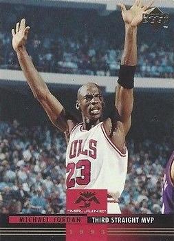 1993-94 Upper Deck German #174 Michael Jordan / Third Straight MVP
