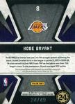 2009-10 Panini Limited - Banner Season Materials Signatures #8 Kobe Bryant AU, MEM, SN49