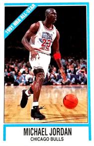 1991-92 Panini Stickers #96 Michael Jordan
