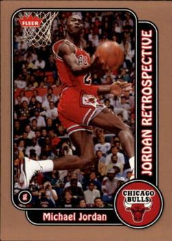2008-09 Fleer - Michael Jordan Retrospective #MJ-5 Michael Jordan