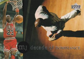 1994-95 Collector's Choice French - Michael Jordan Rare Air Decade of Dominance #J1 Michael Jordan