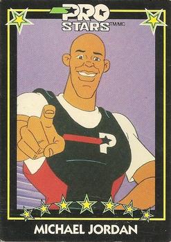 1991 Pro Stars Cartoon Show #NNO Michael Jordan