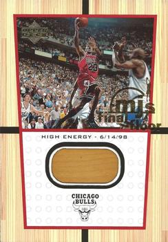 1999-00 Upper Deck - MJ's Final Floor #FF7 Michael Jordan - High Energy