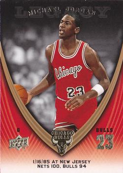 2008-09 Upper Deck Michael Jordan Legacy Collection #39 Michael Jordan - Game 39