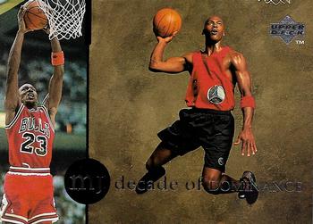 1994 Upper Deck Jordan Rare Air - Decade of Dominance #J5 Michael Jordan