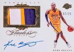 2015-16 Panini Flawless - Momentous Autographed Memorabilia #MM-KB Kobe Bryant AU, MEM, SN25