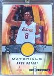 2006-07 Fleer Hot Prospects - Hot Materials Jerseys #HM-KB Kobe Bryant MEM, SN50