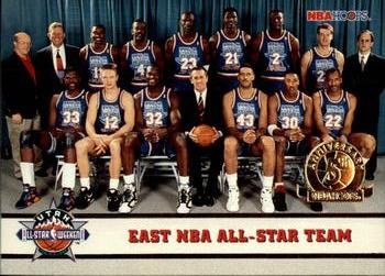 1993-94 Hoops - Fifth Anniversary Gold #281 East NBA All-Star Team