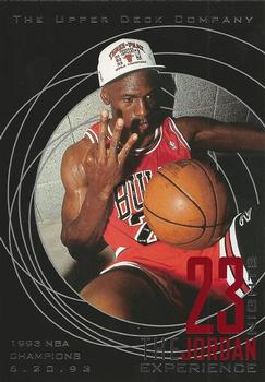 1996 Upper Deck 23 Nights: The Jordan Experience Jumbo #22 Michael Jordan
