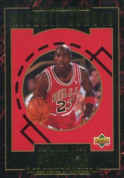 1995-96 Upper Deck - Predictors: Player of the Week #H1 Michael Jordan - November/December 1995