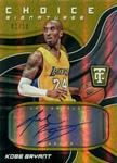 2017-18 Panini Totally Certified - Choice Signatures Gold #CS-KBR Kobe Bryant AU, SN10