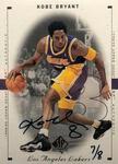 2000-01 SP Authentic - Autographed Buybacks #44 Kobe Bryant AU, SN8 1998-99 SP Authentic