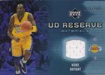 2006-07 UD Reserve - Materials #RM-KB Kobe Bryant SN100