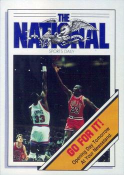 1989-90 The National Sports Daily #NNO Patrick Ewing / Michael Jordan