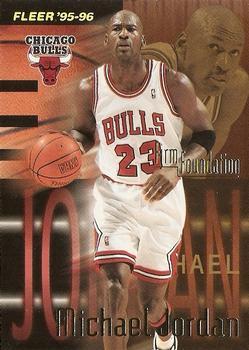 1995-96 Fleer European #394 Michael Jordan