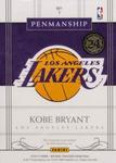 2016-17 Panini National Treasures - Penmanship Platinum #1 Kobe Bryant AU, SN1