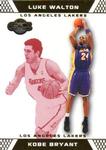 2007-08 Topps Co-Signers - Gold Red #24 Kobe Bryant / Luke Walton SN109, VAR VAR: Player variation