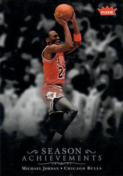 2007 Fleer Michael Jordan - Season Achievements #SH25 Michael Jordan - 3/16/96