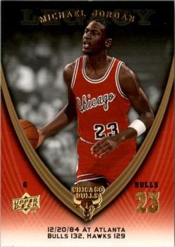 2008-09 Upper Deck Michael Jordan Legacy Collection #28 Michael Jordan - Game 28