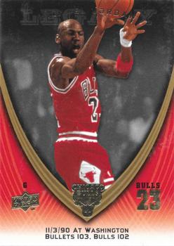 2008-09 Upper Deck Michael Jordan Legacy Collection #429 Michael Jordan - Game 429