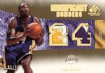 2007-08 SP Game Used - Significant Numbers Non-Auto Patch #SNA-KB Kobe Bryant MEM, SN35