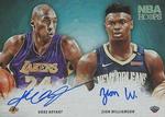 2019-20 Hoops - Hoops Art Signatures #HA-KZ Kobe Bryant / Zion Williamson AU