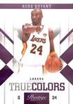 2010-11 Panini Prestige - True Colors #1 Kobe Bryant
