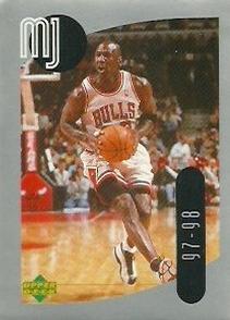 1998 Upper Deck Michael Jordan Stickers #49 Michael Jordan