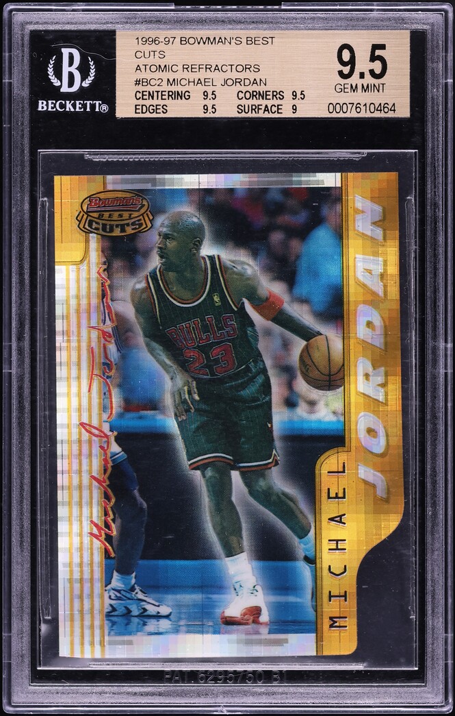 1996 Bowman's Best Cuts Atomic Refractor #BC2