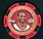 2005-06 Topps NBA Collector Chips - Red #NNO Kobe Bryant