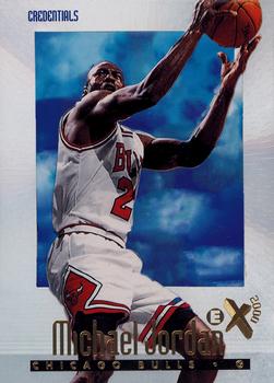 1996-97 E-X2000 - Credentials #9 Michael Jordan