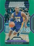 2018-19 Panini Prizm - Dominance Green #6 Kobe Bryant