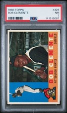 1960 Topps #326 Bob Clemente