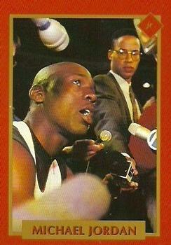 1991 Tuff Stuff Jr. Special Issue NBA Finals #8 Michael Jordan