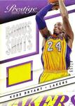 2014-15 Panini Prestige Premium - Bonus Shots Materials #25 Kobe Bryant MEM, SN99