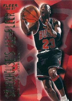 1996-97 Fleer European - Stackhouse's All-Fleer #4 Michael Jordan