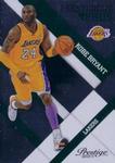 2010-11 Panini Prestige - Prestigious Pros Green #60 Kobe Bryant SN499