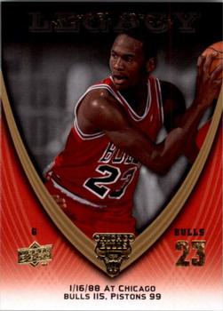 2008-09 Upper Deck Michael Jordan Legacy Collection #216 Michael Jordan - Game 216
