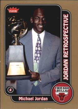 2008-09 Fleer - Michael Jordan Retrospective #MJ-16 Michael Jordan